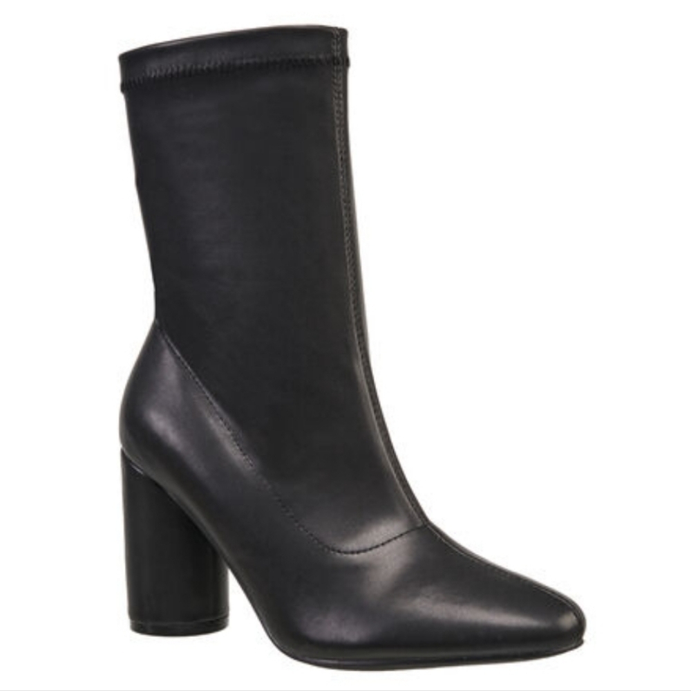 NEW! FRENCH CONNECTION Black Joselyn Ankle Boots Booties 11.